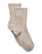 Celosia Glitter Socks Mp Denmark Beige