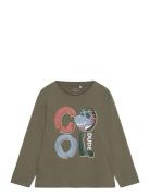 Nmmvagno Ls Loose Top Name It Khaki