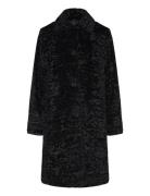 Gabriella Pile Coat Jofama Black