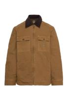 Quilted Workwear Jacket Lee Jeans Brown