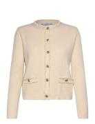 Button Knit Cardigan Mango Cream