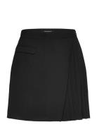 Harrie Suiting Pleated Skirt French Connection Black