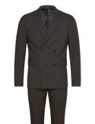 Plain Db Mens Suit - Normal Lenght Lindbergh Khaki