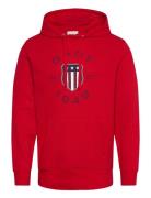 Print Sweat Hoodie GANT Red