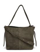 Suede Fraya Small Bag Becksöndergaard Khaki