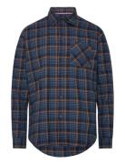 Klas Reg Flannel Uspa M Shirt U.S. Polo Assn. Blue