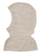 Lt. Knitted Merino Balaclava With Frill Copenhagen Colors Beige