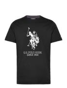 Kalle Rel Sj Uspa M Tee U.S. Polo Assn. Black