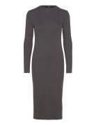 Vmmchloe Ls Calf Dress Ga Jrs Vero Moda Maternity Grey