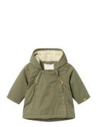 Nbmgodo Padded Loose Jacket Fo Lil Lil'Atelier Khaki