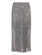 Nmpaila Hw Net Sequin Skirt Jrs NOISY MAY Silver