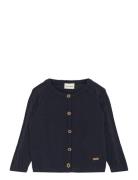 Cardigan Knit Minymo Navy