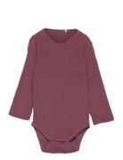 Body Ls Rib Fixoni Burgundy