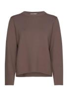 Objreynard Square Sleeve O-Neck Noos Object Brown