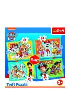 Trefl 4 I 1 12+15+20+24 Bit Paw Patrol Trefl Patterned