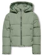 Kogdolly Life Sht Puffer Jacket Otw Noos Kids Only Green