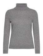 Extrafine Lambswool Rollneck GANT Grey