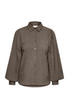 Kahermine Shirt Kaffe Brown