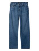 Nlfkim Dnm Lw Straight Pant Noos LMTD Blue