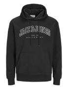 Jjecaleb Varsity Sweat Hood Noos Jack & J S Black