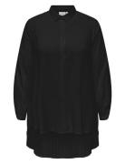 Carfreyja L/S Long Shirt Wvn ONLY Carmakoma Black