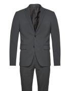 Plain Mens Suit - Normal Length Lindbergh Grey