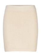 Vmomega Nw Short Skirt Boo Vero Moda Cream