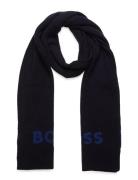 Elio_Scarf BOSS Navy