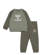 Hmlhumming Crewsuit Hummel Khaki