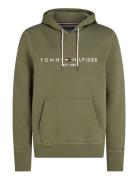 Tommy Logo Hoody Tommy Hilfiger Green