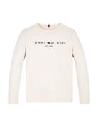 U Essential Tee L/S Tommy Hilfiger White