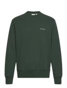 Micro Logo Repreve Sweatshirt Calvin Klein Green