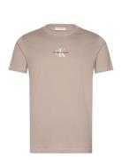 Monologo Tee Calvin Klein Jeans Beige