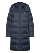 Essentials Down Long Parka Calvin Klein Jeans Navy