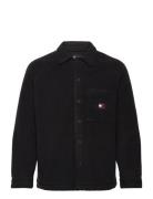 Tjm Xs Badge Teddy Overshirt Tommy Jeans Black