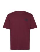 Small Crest Embro Tee Tommy Hilfiger Burgundy