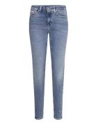 Mid Rise Skinny Calvin Klein Jeans Blue