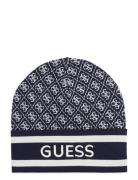 Sevyn 4G Logo Beanie Swtr GUESS Jeans Navy