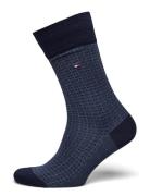 Th Men Sock 1P Th Structure Fil D Ecosse Tommy Hilfiger Navy