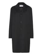 Lightweight Twill Overcoat Filippa K Black