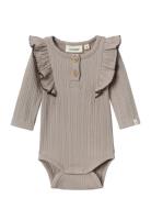 Nbfnara Ls Slim Body Lil Lil'Atelier Brown