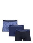 Men's Knit 3-Pack Trunk Emporio Armani Blue