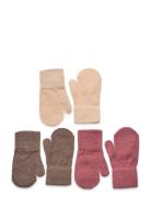 Magic Mittens Knit 3-Pack Minymo Patterned