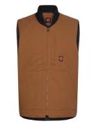 Classic Label Vest Santa Cruz Brown