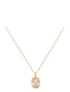 Paris Crystal Necklace By Jolima Gold