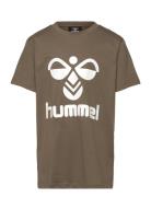 Hmltres T-Shirt S/S Hummel Khaki