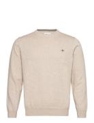 Classic Cotton C-Neck GANT Beige