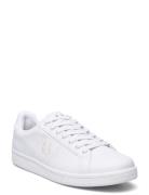 B721 Lthr / Towelling Fred Perry White