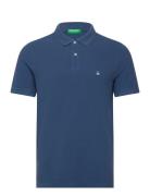 Short Sleeves T-Shirt United Colors Of Benetton Navy