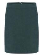 Kavera Corduroy Skirt Kaffe Green